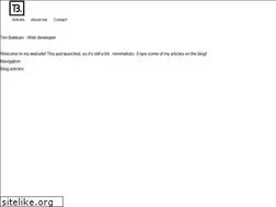 Sites similar to timbakkum.net