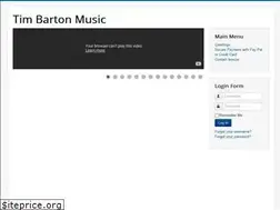 Sites similar to timbartonmusic.com