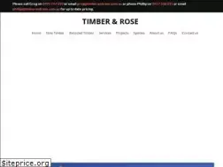 Sites similar to timberandrose.com.au