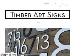 Sites similar to timberartsigns.com