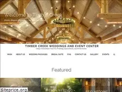 Sites similar to timbercreekeventcenter.com