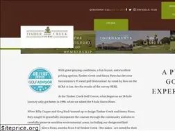 Sites similar to timbercreekgc.com