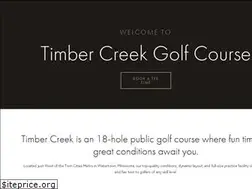 Sites similar to timbercreekgolfmn.com