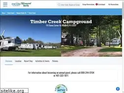 Sites similar to timbercreekrvresort.com