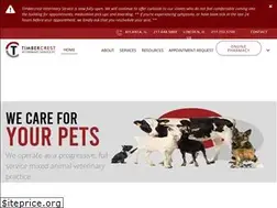 Sites similar to timbercrestvet.com