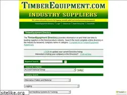 Sites similar to timberequipment.com
