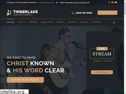 Sites similar to timberlakebaptist.org