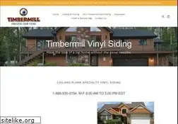 Sites similar to timbermillsiding.com