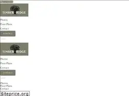 Sites similar to timberridgeapts.com