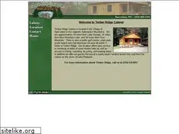 Sites similar to timberridgecabins.net