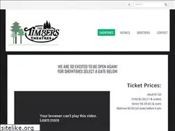 Sites similar to timberstheatres.com