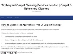 Sites similar to timberyardlondon.com