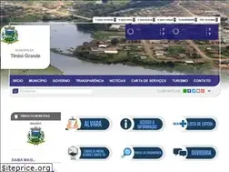 Sites similar to timbogrande.sc.gov.br