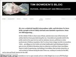 Sites similar to timbowden.com.au