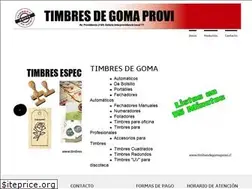 Sites similar to timbresdegomaprovi.cl