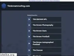 Sites similar to timbrownroofing.com