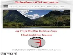 Sites similar to timbukthree4wd.com