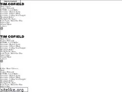 Sites similar to timcofield.net