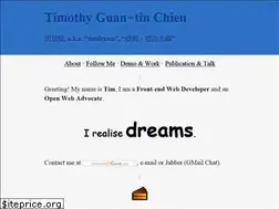 Sites similar to timdream.org