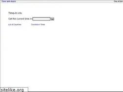 Sites similar to time-in.info