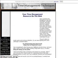 Sites similar to time-management-techniques.com