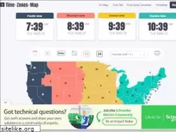 Sites similar to time-zones-map.com