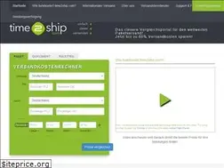Sites similar to time2ship.com