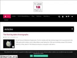 Sites similar to time2tell.com