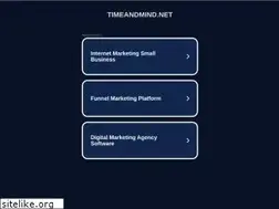 Sites similar to timeandmind.net