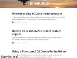 Sites similar to timebutt.github.io
