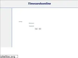Sites similar to timecardsonline.com