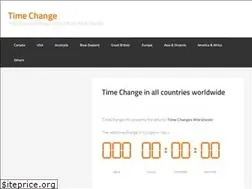 Sites similar to timechange.info