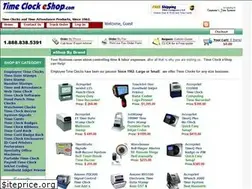 Sites similar to timeclockeshop.com