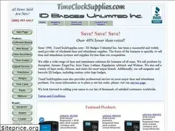 Sites similar to timeclocksupply.com