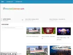 Sites similar to timedatecalendar.com