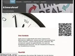 Sites similar to timedeal-personal.de
