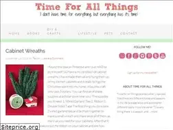 Sites similar to timeforallthings.com