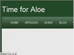 Sites similar to timeforaloe.com