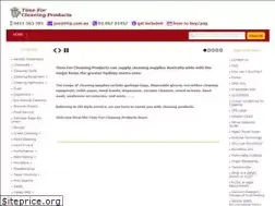 Sites similar to timeforcleaningproducts.com.au