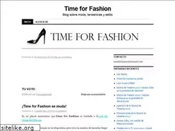 Sites similar to timeforfashion.wordpress.com