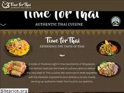 Sites similar to timeforthai.com.sg