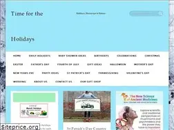 Sites similar to timefortheholidays.net