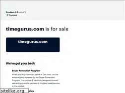 Sites similar to timegurus.com