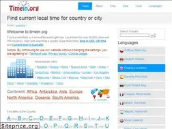 Sites similar to timein.org