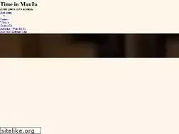 Sites similar to timeinmanila.com