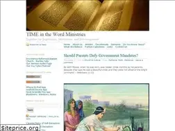 Sites similar to timeintheword.org