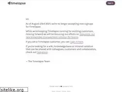 Sites similar to timelapsehc.com
