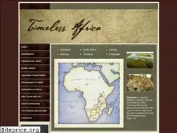 Sites similar to timelessafrica.com