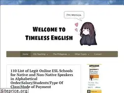Sites similar to timelessenglish.com