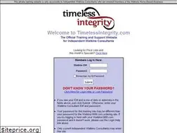 Sites similar to timelessintegrity.com